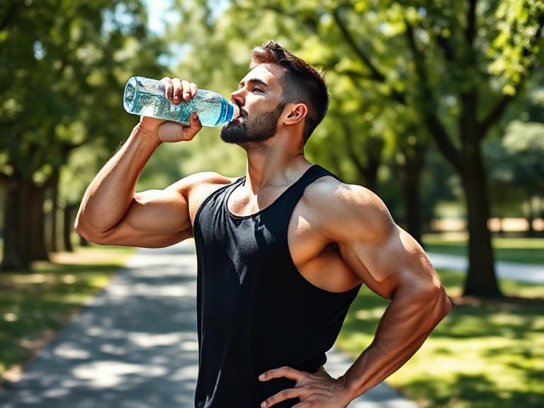 Healthy summer weight gain with high-calorie meals, smoothies, and strength training for muscle building in hot weather"